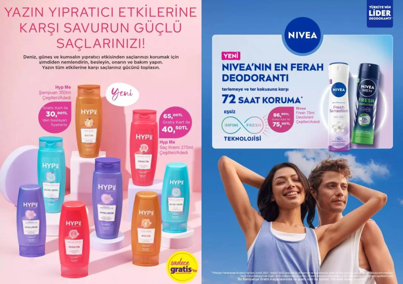 Gratis'de Saç Boyaları 48 TL, Plaj Çantası 49 TL Satışta.. Gratis Haziran 2023 Aktüel Katalog 8